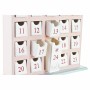 Advent Calendar DKD Home Decor Wood House (27 x 7 x 40 cm) (2 Units)