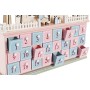Advent Calendar DKD Home Decor Wood House (32 x 8 x 33 cm) (2 Units)