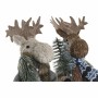 Decorative Figure DKD Home Decor Christmas Reindeer Natural polystyrene (15 x 16 x 35 cm) (2 Units)