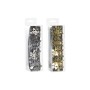 Napkin holder DKD Home Decor Set Metal Snowflakes (5 x 5 x 17 cm) (2 Units)