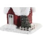 Maison miniature DKD Home Decor Blanc Rouge 17 x 16,5 x 17 cm (2 Unités)