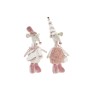 Decorative Figure DKD Home Decor Pink Mouse 16 x 11 x 55 cm (2 Units)