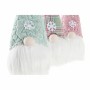 Père Noël DKD Home Decor Rouge Vert Rose Gnome 17 x 16 x 54 cm (3 Unités)