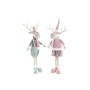 Christmas bauble DKD Home Decor Reindeer Polyester (20 x 17 x 60 cm) (2 Units)