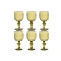 Set de Verres Home ESPRIT Vert Verre 250 ml (6 Unités)