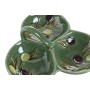 Bowl Home ESPRIT Green Stoneware Cottage With relief