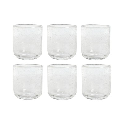 Set de Verres Home ESPRIT Transparent Verre 320 ml (6 Unités)