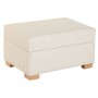 Repose-pied Home ESPRIT Beige Urbaine 70 X 50 X 40 CM