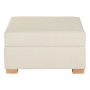 Footrest Home ESPRIT Beige Urban 70 X 50 X 40 CM