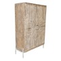 Cupboard Home ESPRIT White Mango wood 85 x 38 x 134 cm