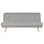 Sofabed Home ESPRIT Grey Cream Scandi 172 x 80 x 76 cm
