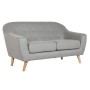 Sofa Home ESPRIT Grey Cream Natural Scandi 146 x 84 x 82 cm