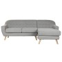 Canapé Home ESPRIT Gris Crème Scandi 226 x 144 x 84 cm