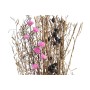 Bunch DKD Home Decor Pink Brown White Dried flower (2 Units) (30 x 30 x 65 cm)