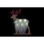 Christmas bauble DKD Home Decor Polyester MDF Reindeer (23 x 5 x 16 cm) (4 Units)