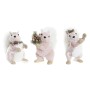 Décorations de Noël DKD Home Decor Polyester Écureuil (13 x 16 x 21 cm) (3) (3 Unités)