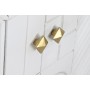 Sideboard DKD Home Decor White Brass Mango wood 157 x 43 x 84 cm 153 x 43 x 84 cm Rhombus