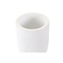 Glass DKD Home Decor White Cement 8 x 8 x 10,5 cm