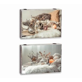 Decorative box DKD Home Decor Multicolour MDF Wood Spa Counter (2 Units)