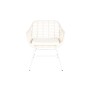 Garden furniture DKD Home Decor White 124 x 74 x 84 cm (4 Pieces)