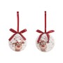 Boules de Noël Home ESPRIT Multicouleur PVC (14 Pièces)