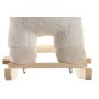Fauteuil à Bascule Home ESPRIT Blanc Naturel Mouton