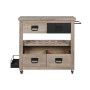 Chariot de service Home ESPRIT 100 X 39,5 X 81 CM