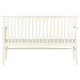 Bench Home ESPRIT Cream Mango wood MDF Wood 150 X 50 X 98 CM