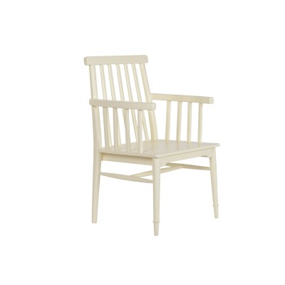 Chaise de Salle à Manger Home ESPRIT Crème Bois de manguier Bois MDF 50 X 60 X 98 CM