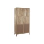 Display Stand Home ESPRIT Metal Mango wood 100 X 42 X 195 CM