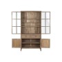Display Stand Home ESPRIT Metal Mango wood 100 X 42 X 195 CM
