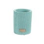 Verre DKD Home Decor Vert Ciment 8 x 8 x 10 cm