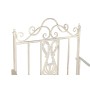 Chaise de jardin DKD Home Decor Blanc Métal 63,5 x 52 x 98 cm