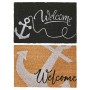 Doormat DKD Home Decor Rubber Multicolour (60 x 40 x 1,5 cm) (2 Units)