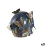 Decorative Figure DKD Home Decor 15,5 x 10,5 x 11 cm Multicolour Skull (3 Units)
