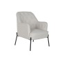 Fauteuil DKD Home Decor Noir Beige Métal 65 x 73 x 79,5 cm