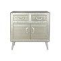 Sideboard Home ESPRIT Silver Metal MDF Wood 80 x 39 x 82 cm