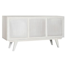 Buffet Home ESPRIT Blanc Rotin Bois de manguier 155 x 40 x 80 cm