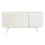 Sideboard Home ESPRIT White Rattan Mango wood 155 x 40 x 80 cm
