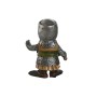 Figurine Décorative Home ESPRIT Gris 6 x 4 x 9 cm (2 Unités)