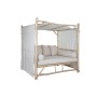Chaise longue Home ESPRIT Blanc Naturel