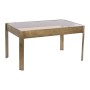Table Basse DKD Home Decor 102 x 62 x 53 cm Verre Métal Aluminium
