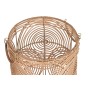 Basket set DKD Home Decor Natural Light brown (2 Pieces)
