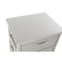 Caisson à Tiroirs DKD Home Decor Blanc Bambou Bois de paulownia 42 x 32 x 98 cm