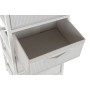 Caisson à Tiroirs DKD Home Decor Blanc Bambou Bois de paulownia 42 x 32 x 98 cm