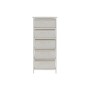 Chest of drawers DKD Home Decor White Bamboo Paolownia wood 42 x 32 x 98 cm