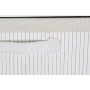Caisson à Tiroirs DKD Home Decor Blanc Bambou Bois de paulownia 42 x 32 x 98 cm