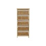 Caisson à Tiroirs DKD Home Decor Naturel Bambou Bois de paulownia 42 x 32 x 98 cm