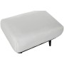 Banquette DKD Home Decor Blanc Noir 70 x 50 x 42 cm