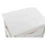 Caisson à Tiroirs DKD Home Decor Blanc Bambou Bois de paulownia 42 x 32 x 63 cm